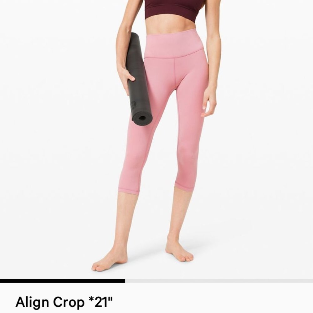LULULEMON NWT Align 21" Crop Leggings